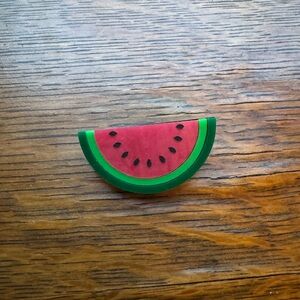 Acrylic Watermelon Slice Brooch